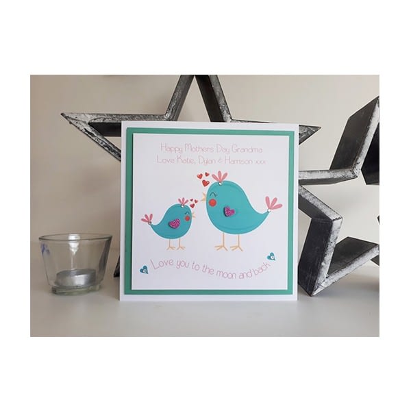 Download Grandparents Mothers Day Card Personalised - Handmade ...